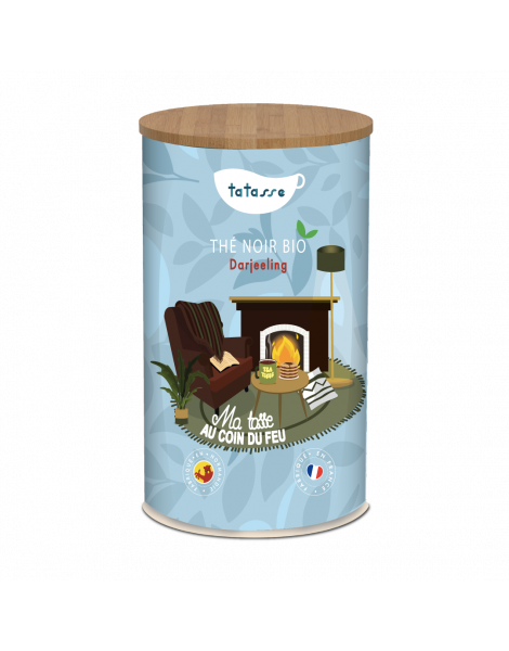 Thé noir bio earl grey - Ma tasse au coin du feu - Tatasse 100g