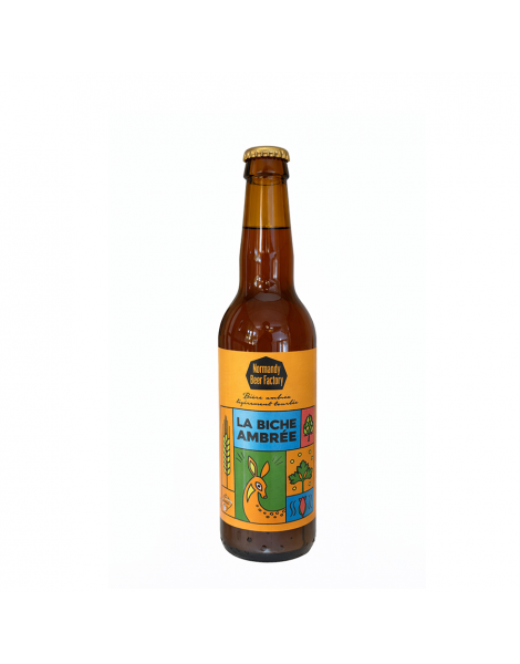 Bière ambrée Biche Normandy Beer Factory 5,3% 33cl