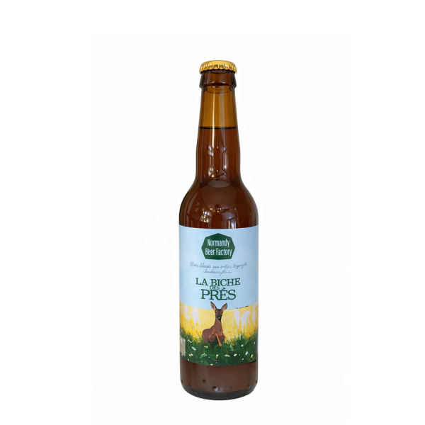 Bière blonde Biche des prés Normandy Beer Factory 6% 33cl