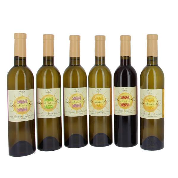Assortiment de 6 vins de Normandie 75cl