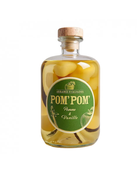 Arrangé ô Calvados pomme vanille Pom'Pom'70cl 28%