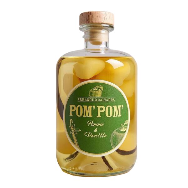 Arrangé ô Calvados pomme vanille Pom'Pom'70cl 28%