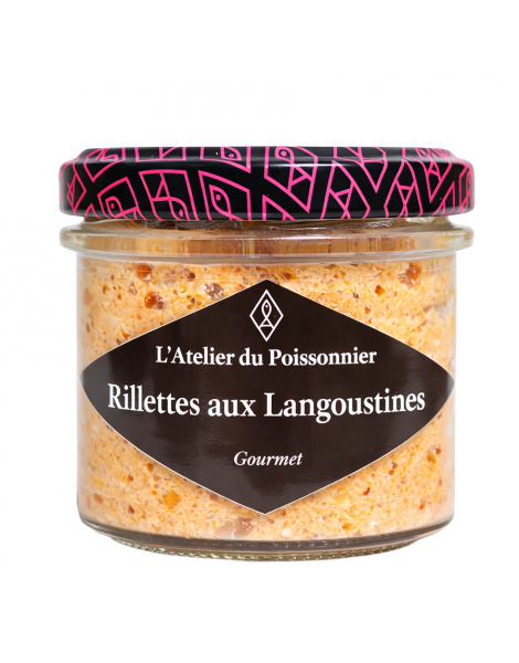 Rillettes à la langoustine Atelier du Poissonnier 90g