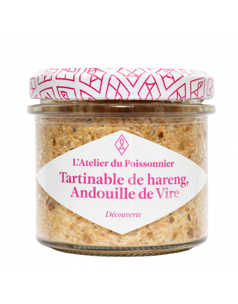 Rillettes de hareng à l'andouille de Vire 90g
