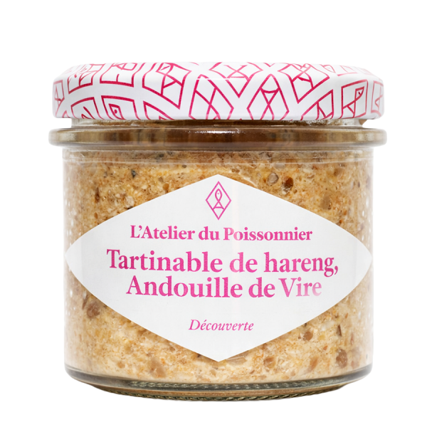 Rillettes de hareng à l'andouille de Vire 90g