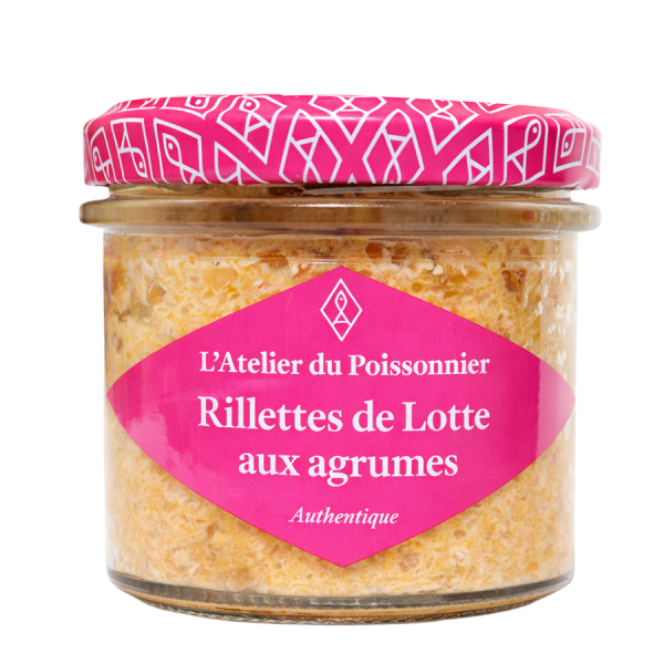 Rillettes lotte aux Agrumes 90g