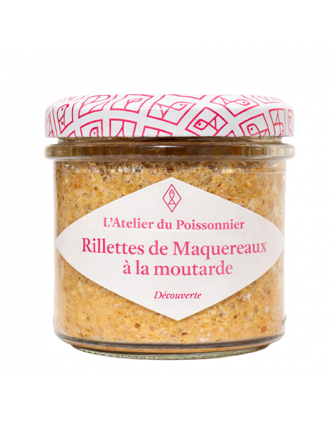 Rillettes de maquereaux à la moutarde 90g
