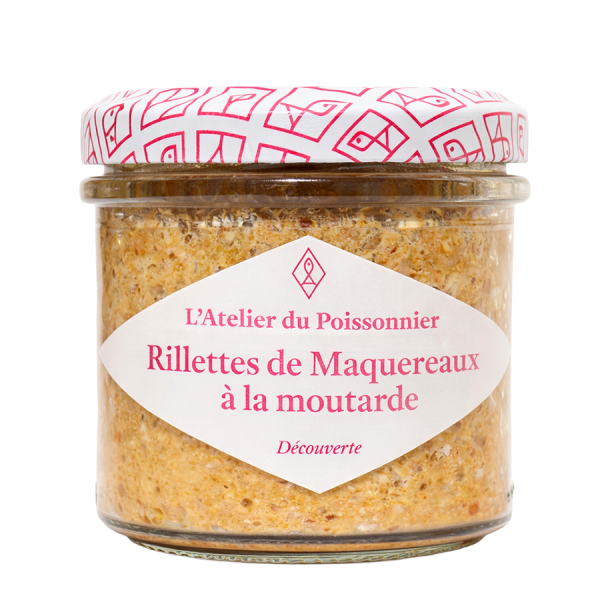 Rillettes de maquereaux à la moutarde 90g