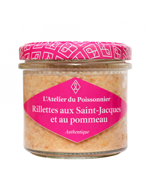 Rillettes Saint-Jacques au pommeau 90g