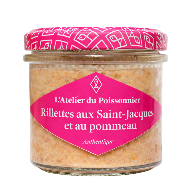 Rillettes Saint-Jacques au pommeau 90g