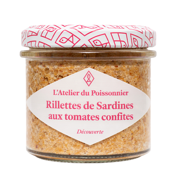 Rillettes de sardines tomates confites 90g