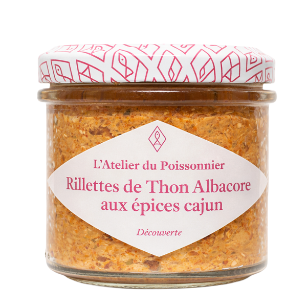 Rillettes de thon aux épices cajun 90g