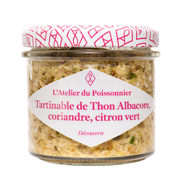Tartinable de thon, coriandre et citron vert 90g