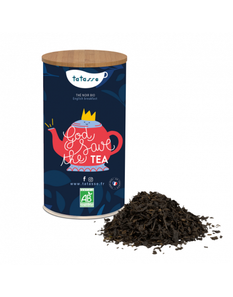 Thé noir bio English Breakfast - God Save the Tea - Tatasse