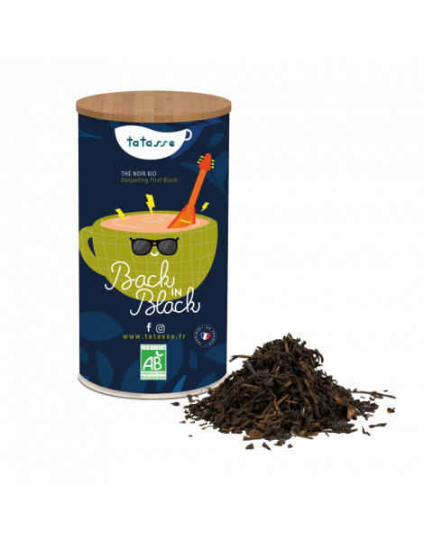 Thé noir bio Darjeeling - Back in Black - Tatasse