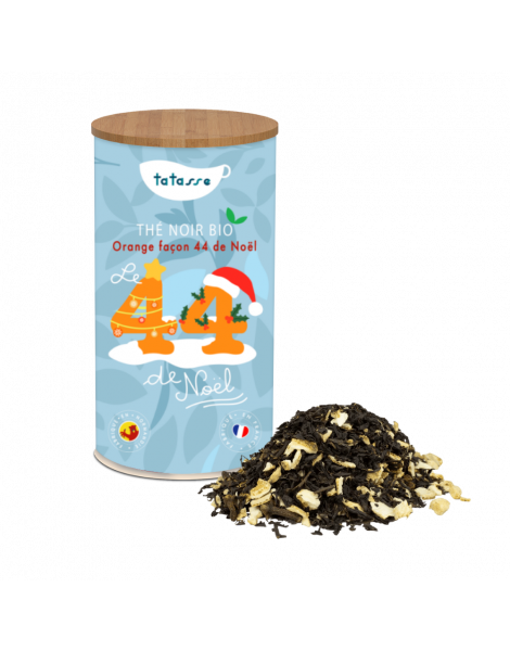 Thé noir bio Orange épicée - 44 de Noël - Tatasse