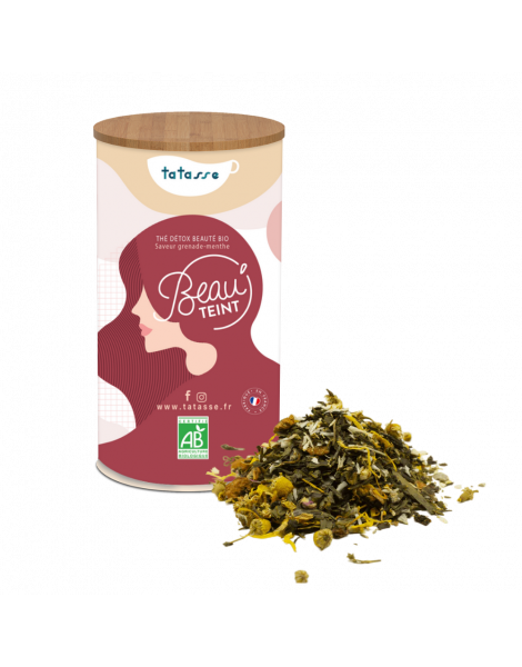 Thé détox bio Passion Camomille Rose - Beau Teint - Tatasse
