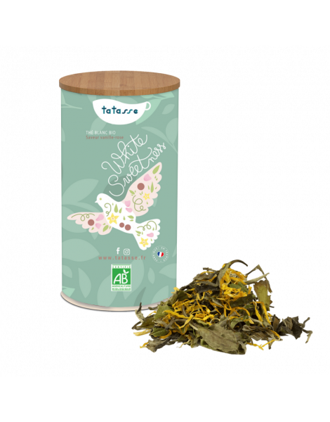 Thé blanc bio Vanille - White Sweetness - Tatasse