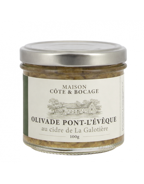 Olivade Pont-l'Evêque au cidre La Galotière Maison Cote Et Bocage 100g