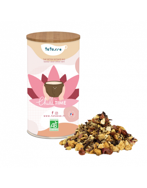 Tisane détox bio Coco Citron - Chill Time - Tatasse