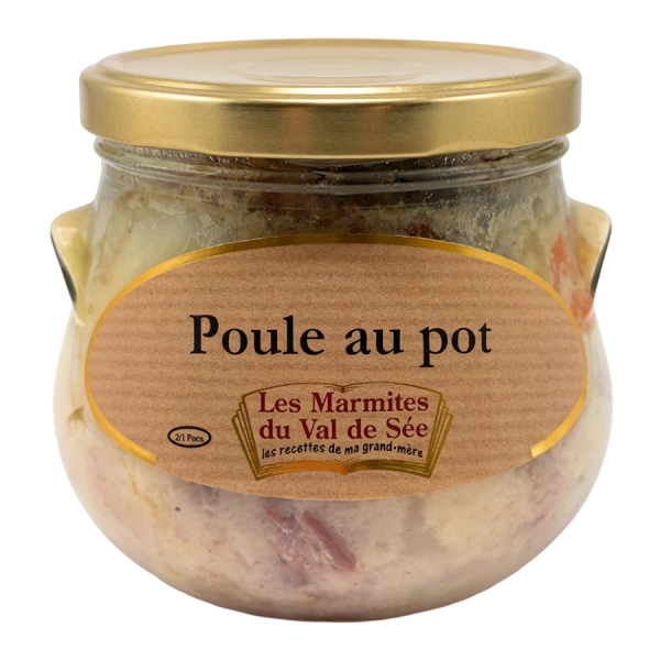 Poule au pot à la crème d’Isigny AOP 750g La Chaiseronne
