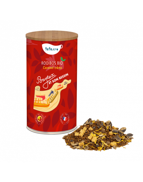 Rooibos bio Caramel Crème en vrac Bayeux et son Bessin – Tatasse