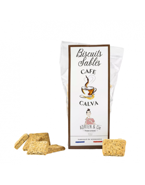 Sablés café calva 85g Adrien & Cie