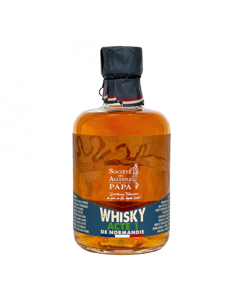 Whisky Acte I 70cl 43% Société des alcools à papa