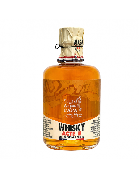 Whisky Acte II 70cl 43% Société des alcools à papa