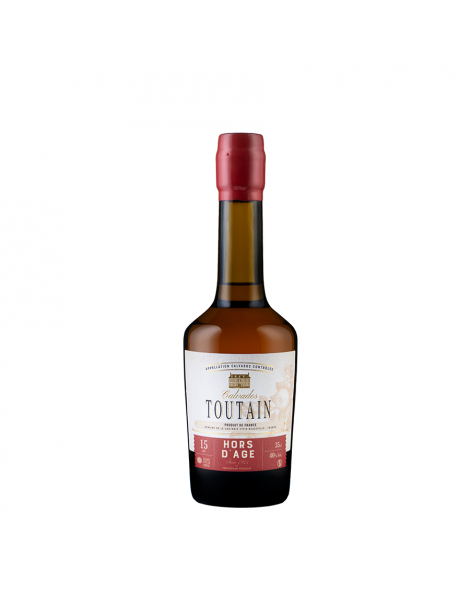 Calvados Hors d'âge 15 ans Toutain 35cl 40%