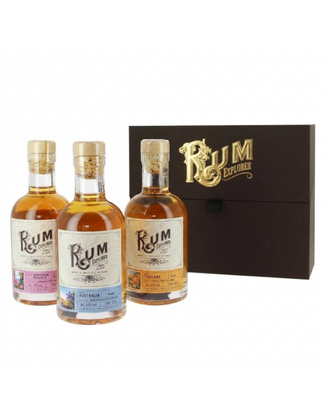 Le coffret rhums "Voyage autour du monde" Château du Breuil