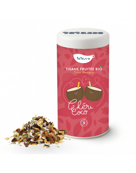 Infusion bio Coco Mangue - Chéri Coco - Tatasse