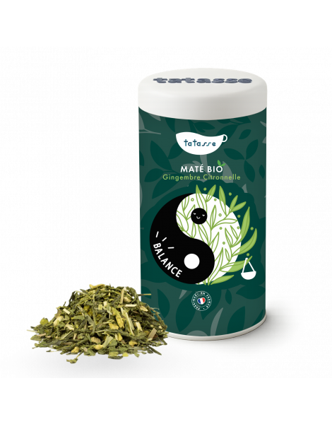 Maté bio Gingembre Citronnelle - Balance - Tatasse