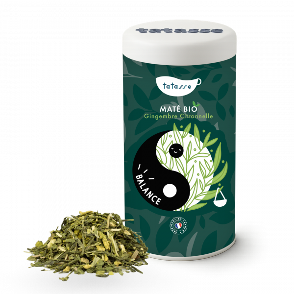 Maté bio Gingembre Citronnelle - Balance - Tatasse