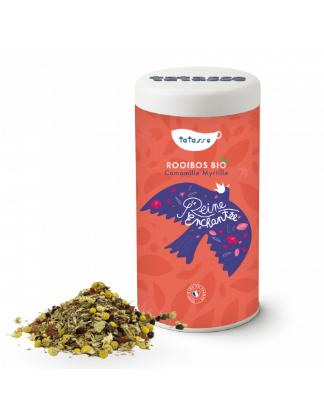 Rooibos bio Camomille Myrtille - Reine Enchantée - Tatasse