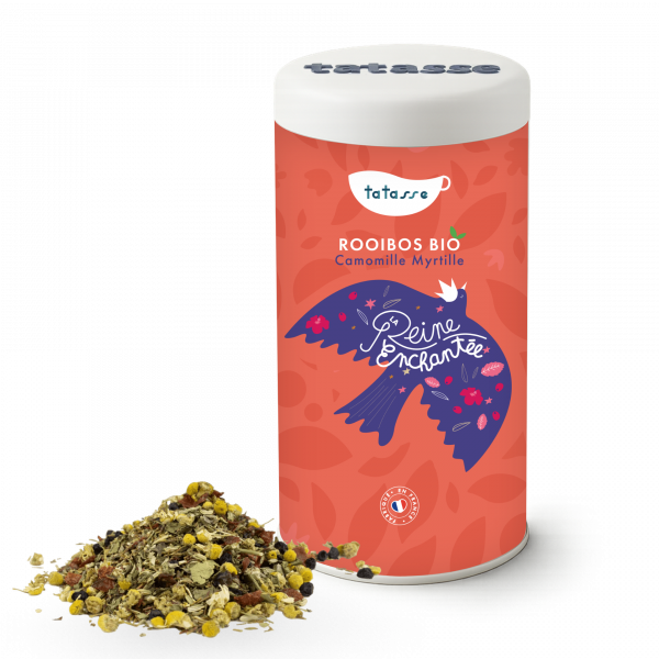 Rooibos bio Camomille Myrtille - Reine Enchantée - Tatasse
