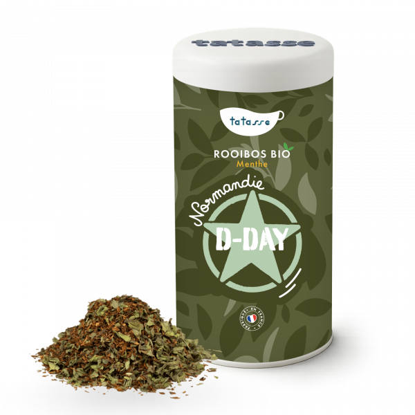 Rooibos bio Menthe - Normandie D-Day - Tatasse