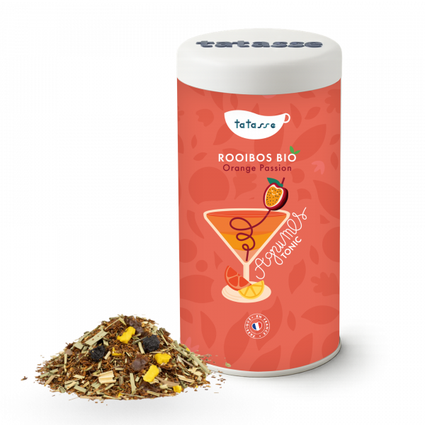 Rooibos bio Orange Passion - Agrumes Tonic - Tatasse