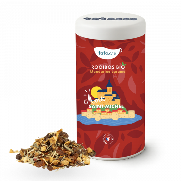 Rooibos bio mandarine caramel - Mont-Saint-Michel - Tatasse