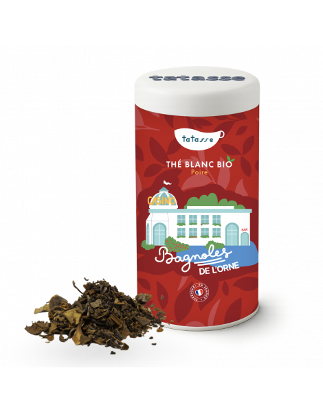 Thé blanc bio Poire - Bagnoles de l'Orne - Tatasse