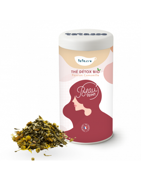 Thé détox bio Passion Camomille Rose - Beau Teint - Tatasse