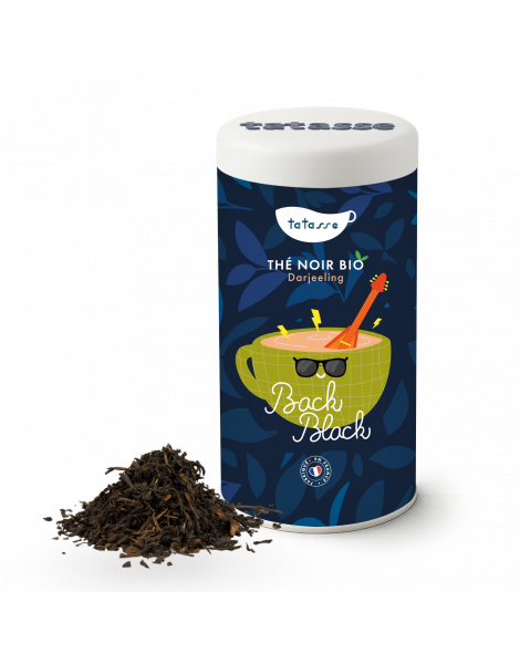 Thé noir bio Darjeeling - Back in Black - Tatasse