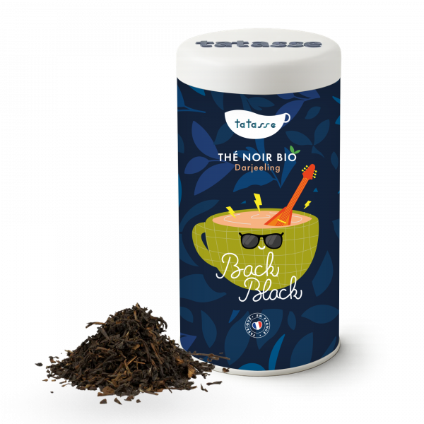 Thé noir bio Darjeeling - Back in Black - Tatasse