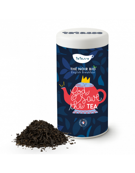 Thé noir bio English Breakfast - God Save the Tea - Tatasse