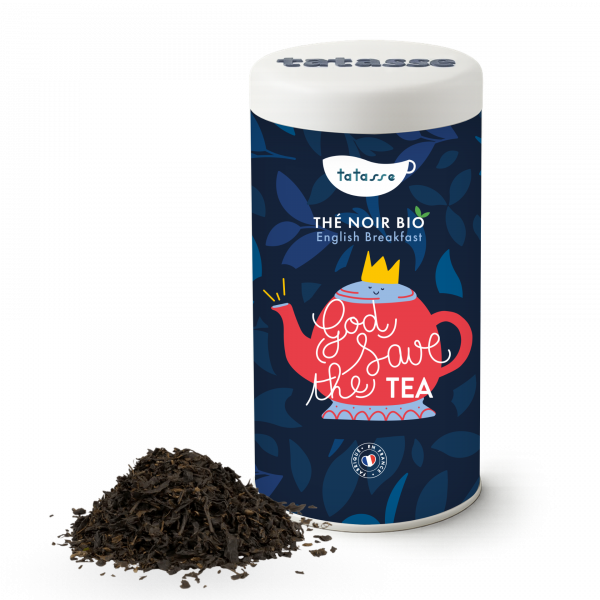 Thé noir bio English Breakfast - God Save the Tea - Tatasse