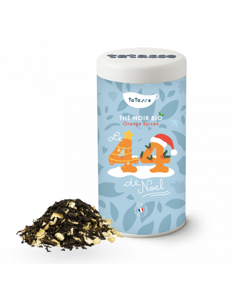 Thé noir bio Orange épicée - 44 de Noël - Tatasse