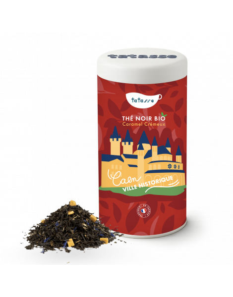 Thé noir bio caramel crème - Caen, ville historique - Tatasse