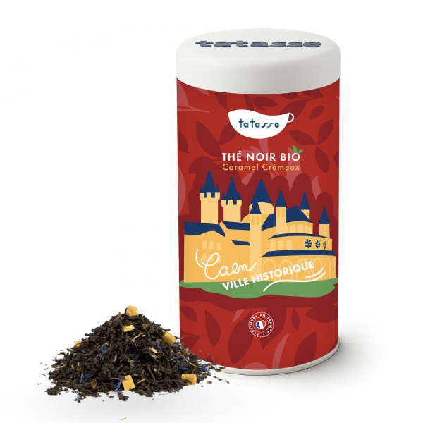 Thé noir bio caramel crème - Caen, ville historique - Tatasse