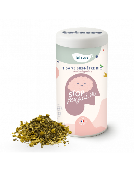 Tisane bien-être bio anti-migraine - Stop Migraine - Tatasse