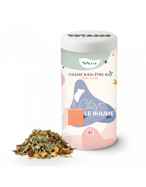 Tisane bien-être bio anti-rhume - Oust le Rhume - Tatasse